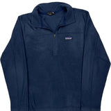 Patagonia Fleece - Large Navy Polyester