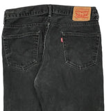 Levis Jeans - 36W 30L Black Denim