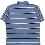Polo By Ralph Lauren Striped Polo Shirt - XL Blue Cotton