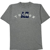 Single Stitch Tucson Arizona Unbranded College T-Shirt - XS Gray Cotton