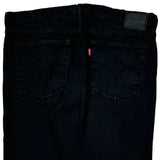 Levis 501 Jeans - 35W 29L Black Cotton