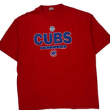 Chicago Cubs Lee Sport Mlb T-Shirt - 2XL Red Cotton