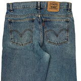 Orange Tab Levis Jeans - 30W 29L Blue Denim