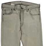 Levis Jeans - 33W 30L Grey Cotton