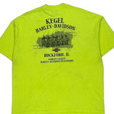 Kegel Harley-Davidson Harley Davidson Graphic T-Shirt - 3XL Yellow Cotton Blend