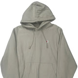 Reverse Weave Champion Hoodie - Large Beige Cotton