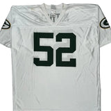 Green Bay Packers N.F.L. Team Apparel Nfl Football Jersey - 2XL White Polyester