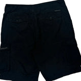 Quiksilver Cargo Shorts - 38W 10L Black Cotton