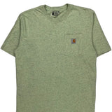 Carhartt T-Shirt - Medium Green Cotton