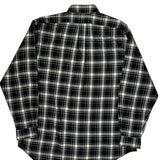 Blake Ralph Lauren Checked Shirt - Large Black & White Cotton