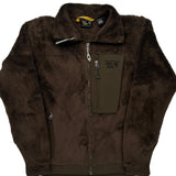 Mountain Hard Wear Fleece Jacket - Small Brown Polyester