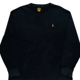 Polo By Ralph Lauren Long Sleeve T-Shirt - XL Black Cotton