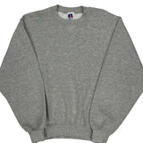 Made In USA Russell Athletic Sweatshirt - Medium Grey Cotton