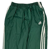 True To The Athlete Adidas Striped Track Pants - XL White Cotton