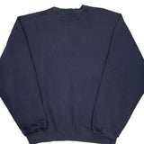 Made In USA Russell Athletic Spellout Sweatshirt - XL Navy Cotton Blend