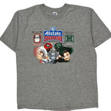 Allstate Sugar Bowl 2008 Anvil Graphic T-Shirt - XL Grey Cotton Blend