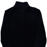 Tommy Hilfiger 1/4 Zip - Medium Black Cotton