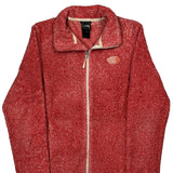 The North Face Fleece Jacket - Large Red Polyester
