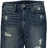 True Religion Denim Shorts - 34W 12L Blue Denim