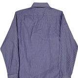 Tommy Hilfiger Slim Fit Shirt - Large Blue Cotton