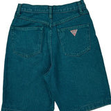 Guess Denim Shorts - 26W UK 6 Blue Cotton