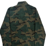 Oakley Camo Fleece Jacket - Medium Khaki Polyester