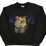 Made In USA Lee Sweatshirt - Large Black Cotton Blend