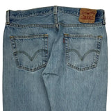 501 Levis Jeans - 34W 30L Light Wash Denim