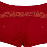 Nike Sport Shorts - Small Red Polyester