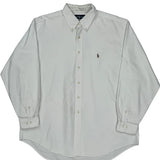 Ralph Lauren Shirt - XL White Cotton
