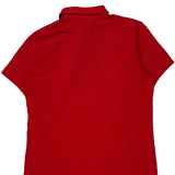 Lacoste Izod Polo Shirt - Medium Red Cotton