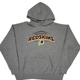 Washington Redskins Nfl Football Sweatshirt - Large Gray Cotton Blend