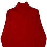 Tommy Hilfiger 1/4 Zip - Small Red Cotton