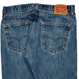 501 Levis Jeans - 33W 31L Blue Cotton