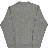Blank Russell Athletic Sweatshirt - Large Grey Cotton Blend