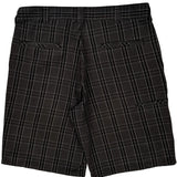 Dickies Checked Shorts - 37W 10L Gray Cotton Blend