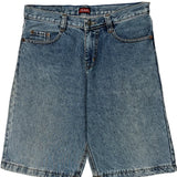 Unbranded Denim Shorts - 32W 8L Acid Wash Denim