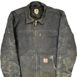 Carhartt Coat - Large Black Cotton