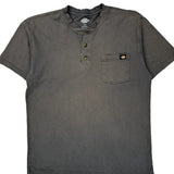 Dickies T-Shirt - Large Gray Cotton