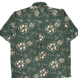 Pineapple Connection Floral Hawaiian Shirt - Large Cream Cotton