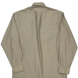 Ralph Lauren Striped Shirt - Medium Beige Cotton