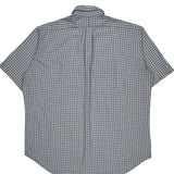 Blake Ralph Lauren Checked Short Sleeve Shirt - XL Blue Cotton
