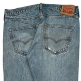 501 Levis Jeans - 34W 32L Blue Denim