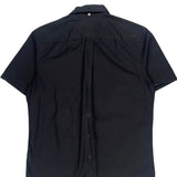 Tommy Hilfiger Short Sleeve Shirt - Medium Black Cotton