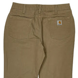 Carhartt Carpenter Pants - 30W US 6 Beige Cotton