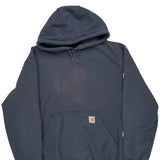 Carhartt Hoodie - Large Grey Cotton