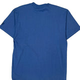 Made In USA Soccer Nike Graphic T-Shirt - Large Blue Cotton