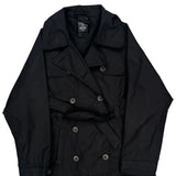 Age 7-8 The North Face Trench Coat - Small Black Nylon