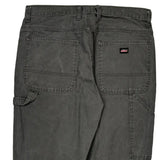 Dickies Carpenter Pants - 33W 34L Gray Cotton