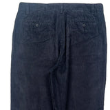 Unbranded Cord Trousers - 34″ Waist Navy Corduroy
